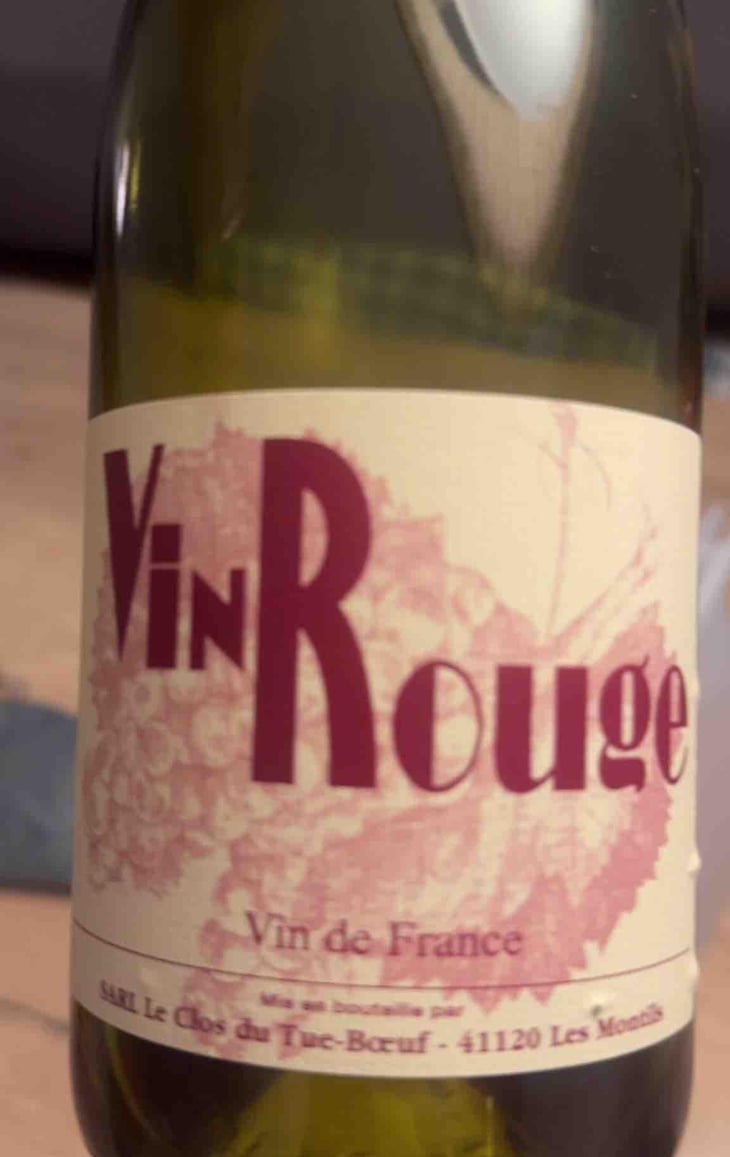 Vin Rouge - Clos du Tue-Bœuf - Zoé, Louise & Thierry Puzelat 