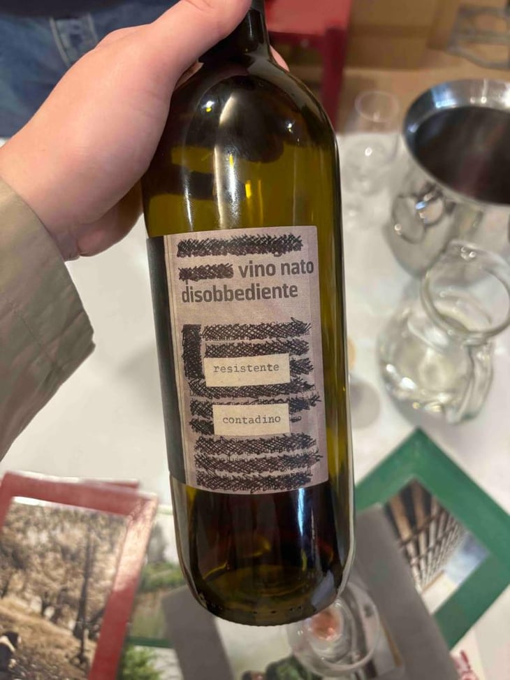 Vino Nato Disobbediente Resistente Contadino - Monte dall'Ora - Alessandra Zantedeschi & Carlo Venturini 