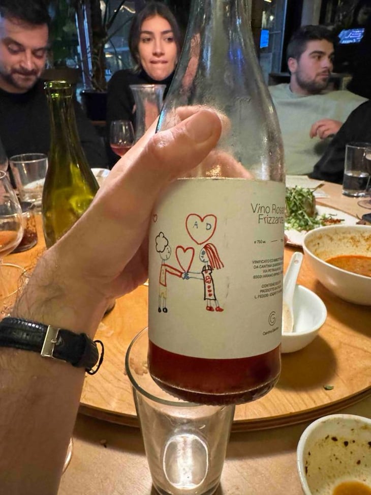 Vino Rosato Frizzante - Cantina Giardino - Antonio Di Gruttola & Daniela De Gruttola 