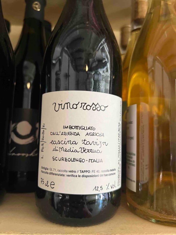 Vino Rosso - Cascina Tavijn - Nadia Verrua 