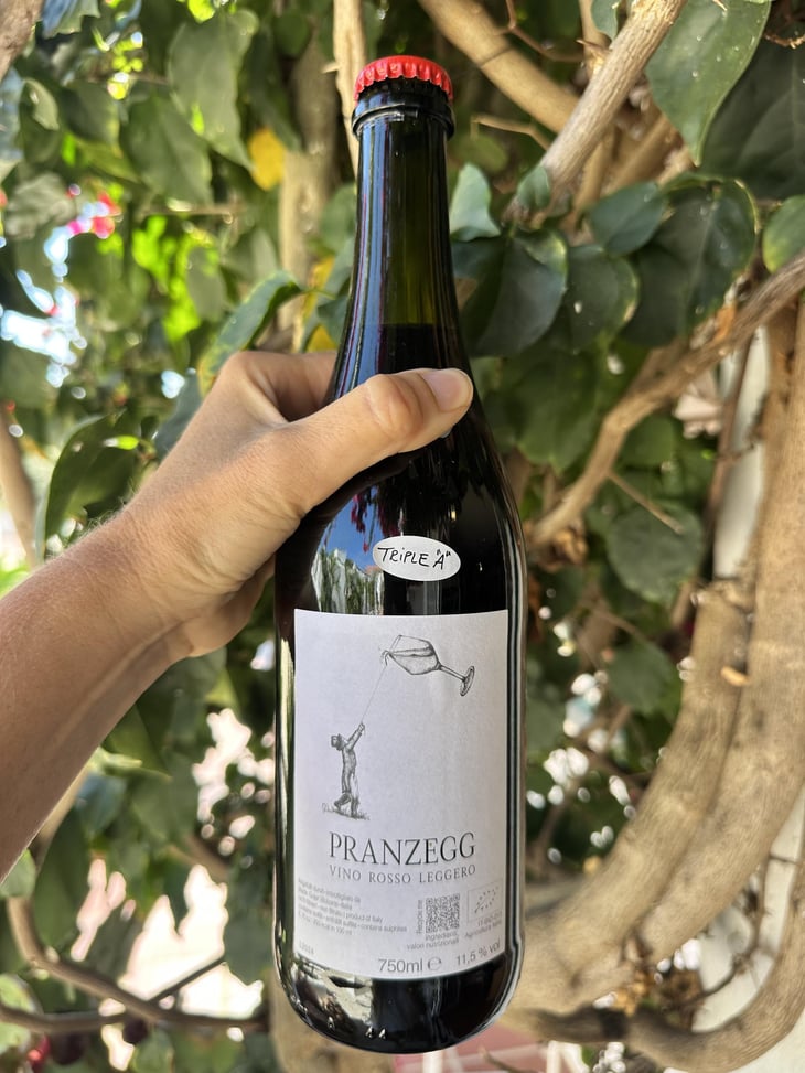 Vino Rosso leggero - Pranzegg - Marion & Martin Gojer 