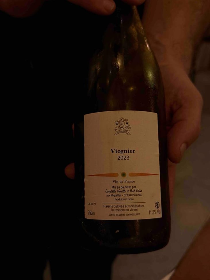 Viognier - Domaine des Miquettes - Chrystelle Vareille & Paul Estève 