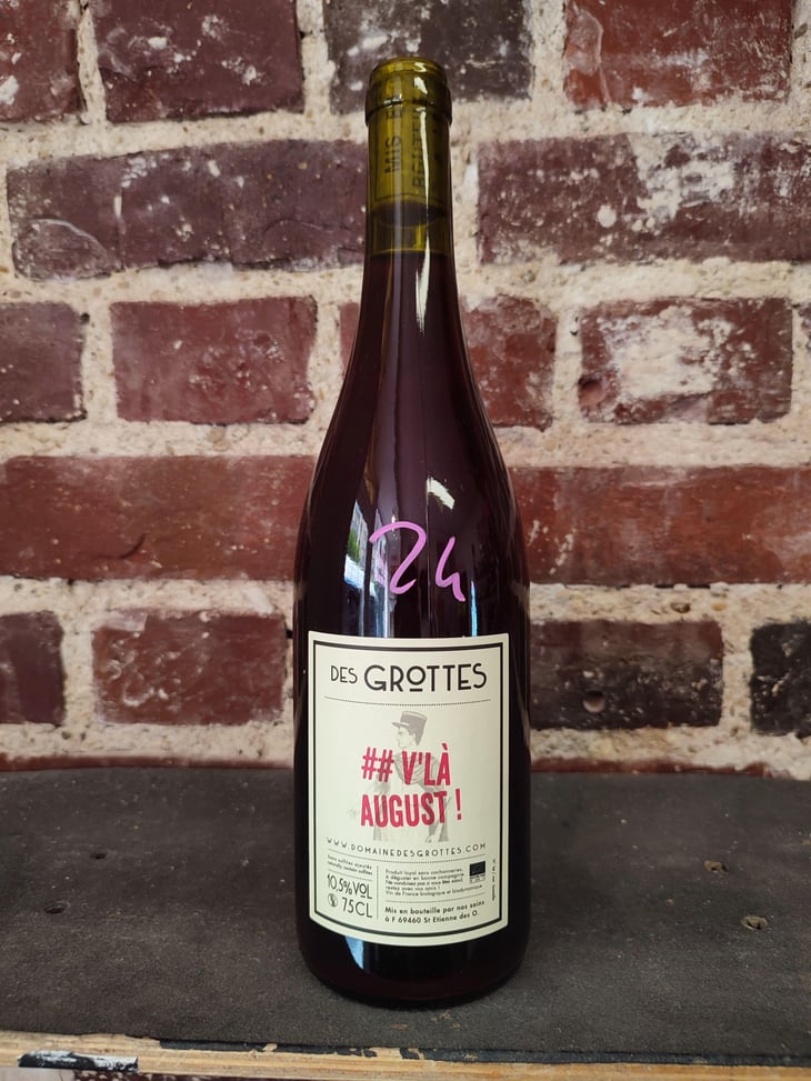 V'la August - Domaine des Grottes - Romain des Grottes -2022