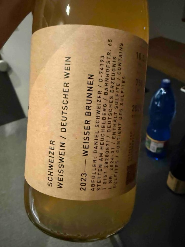 Weisser Brunnen - Weingut Schweizer - Daniel Schweizer -2024