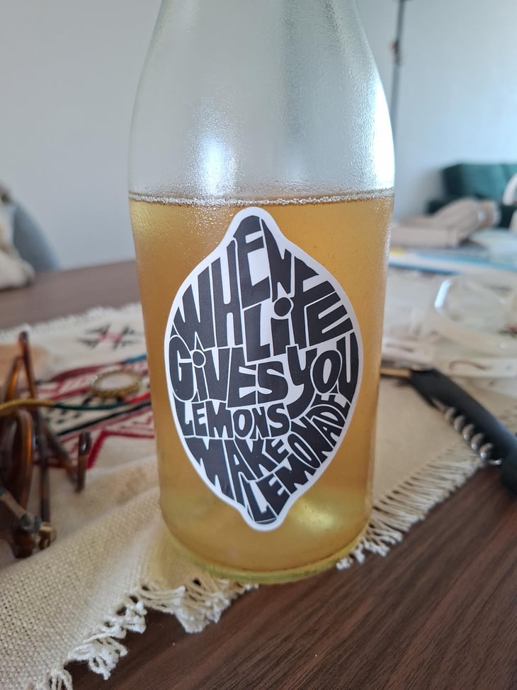 When Life Gives You Lemons Riesling - Grandbois Wines - Tanja & Philippe Grandbois -2023