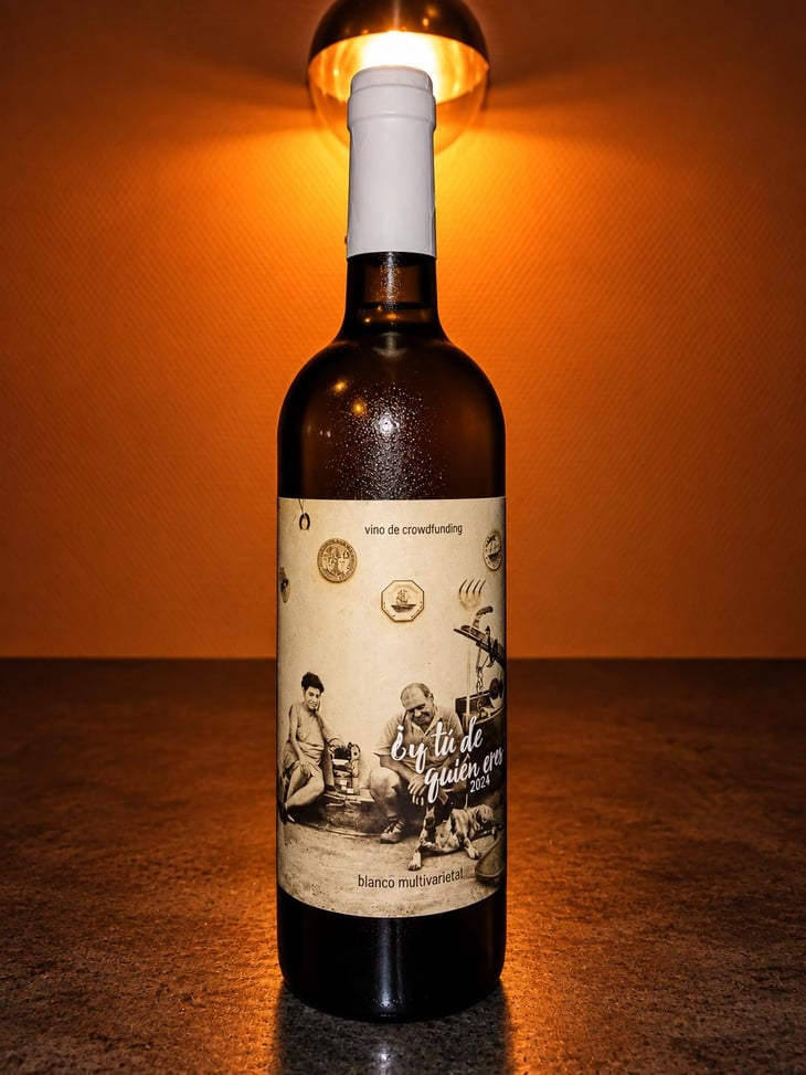 Y tú de quien Eres? Blanco - Bodegas Gratias. Familia y Viñedos - Ana Gómez, Iván Gómez, Silvia Araque y José Gómez 