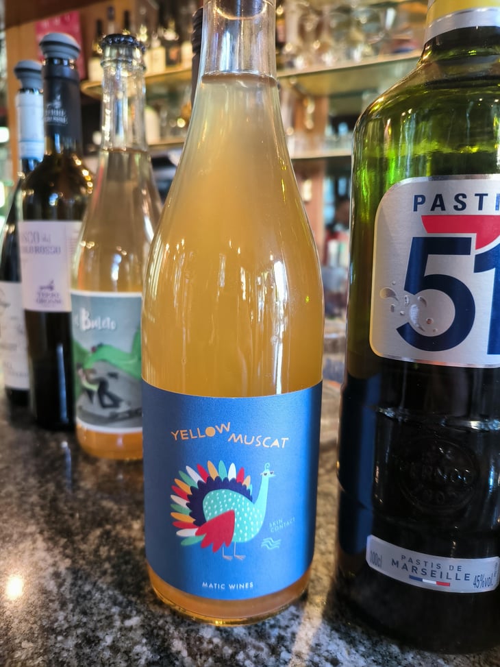 Yellow Muscat - Matic Wines - Matija Žerjav 