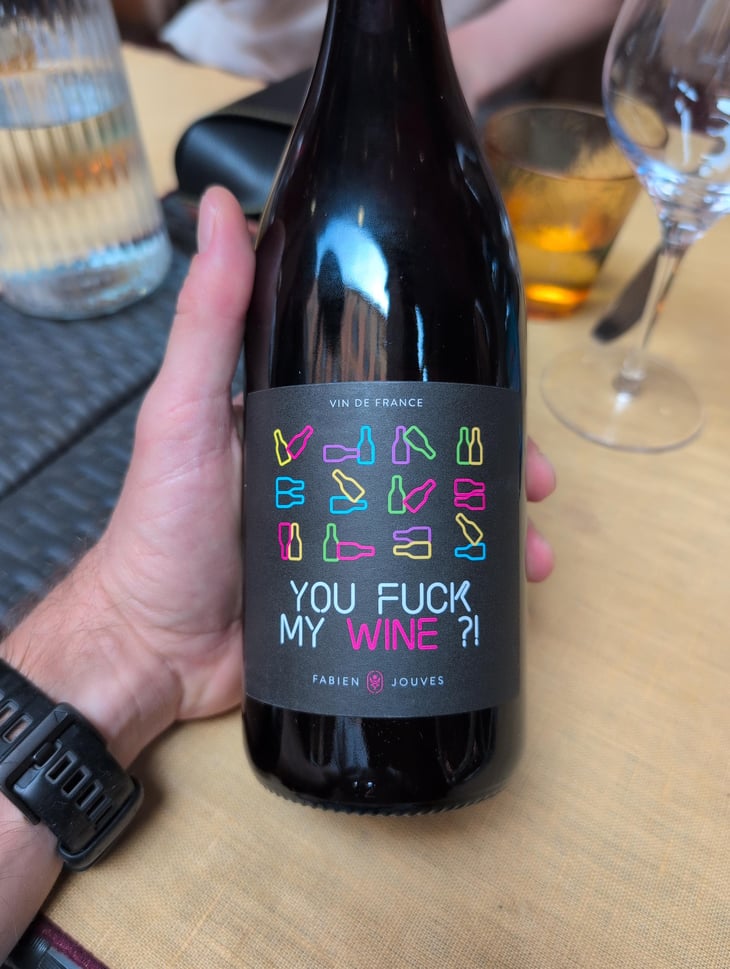 You Fuck My Wine ?! - Mas del Périé - Fabien Jouves 