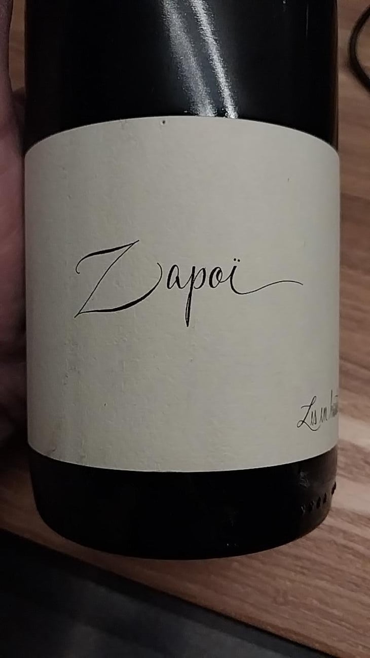 Zapoï - Domaine de Chassorney - Frédéric Cossard -2020