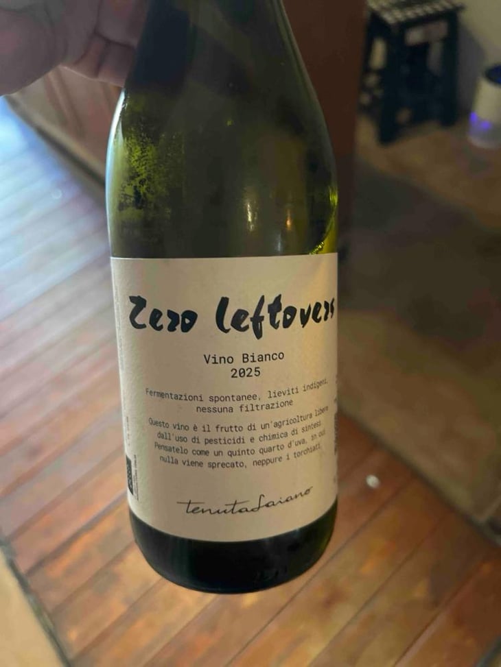 Zero Leftovers Bianco - Tenuta Saiano - Famiglia Maggioli -2022