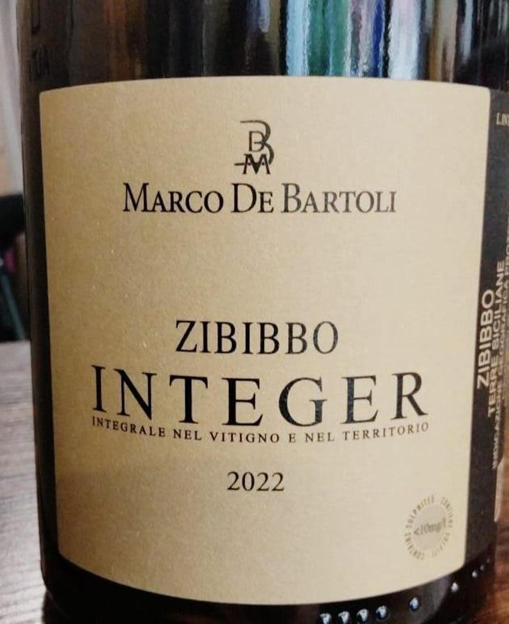 Zibibbo Integer - Marco De Bartoli - marco-de-bartoli -2022