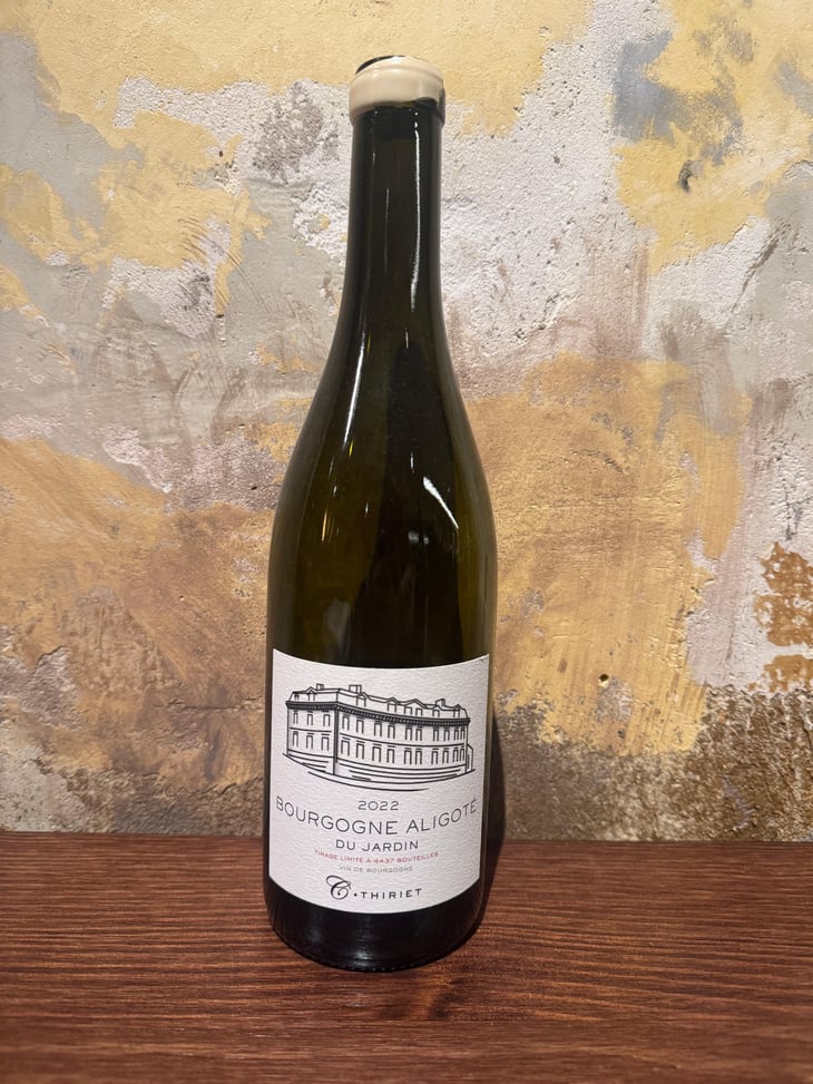 Bourgogne Aligote du Jardin - Domaine Camille Thiriet - Camille Thiriet -2022
