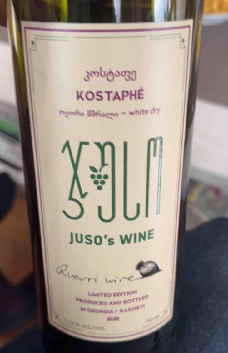 Kostaphé - Juso´s Winery - lasha-giorgi-khvedelidze -2020