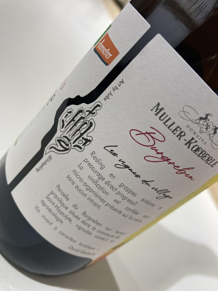 Burgreben Riesling - Domaine Muller-Koeberle - david-koeberle-ki -2023