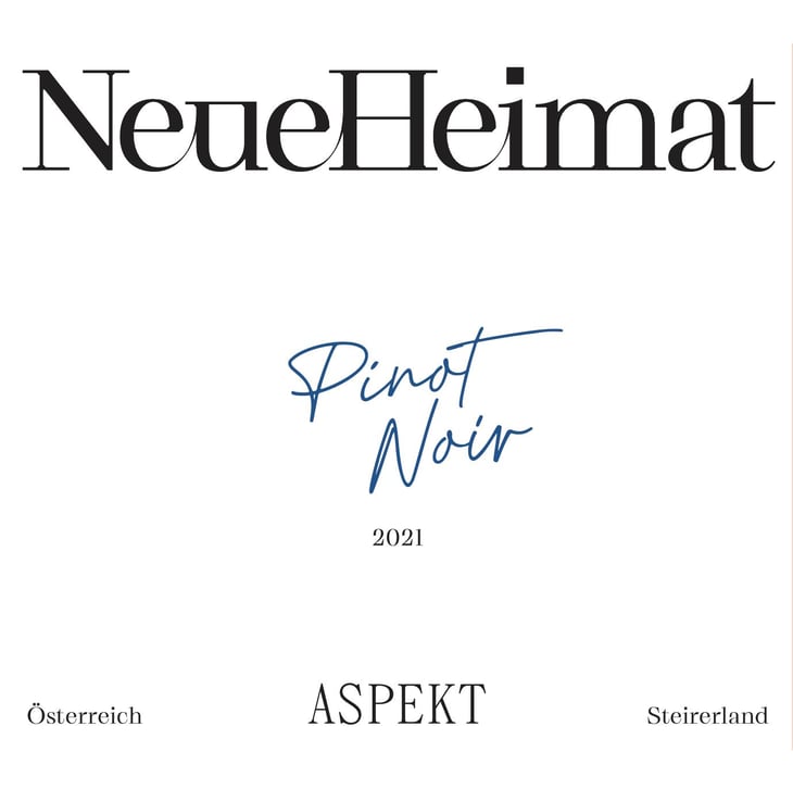 Aspekt Pinot Noir - Weingut NeueHeimat - christian-soll 