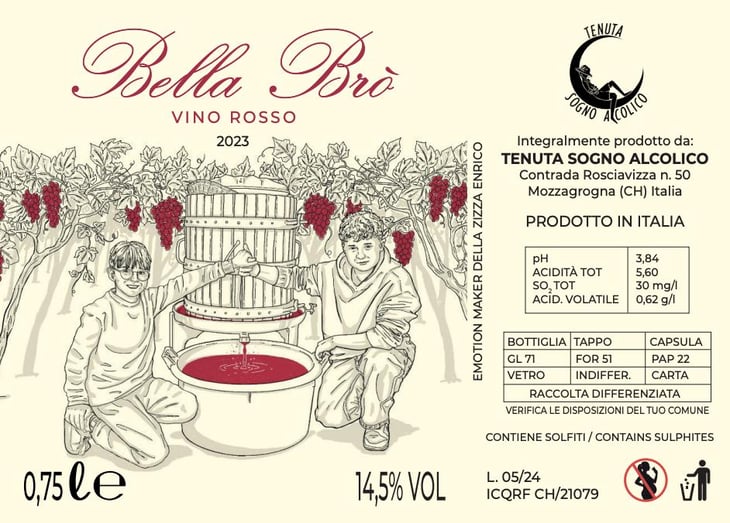 Bella Brò - Tenuta Sogno Alcolico - enrico-della-zizza 