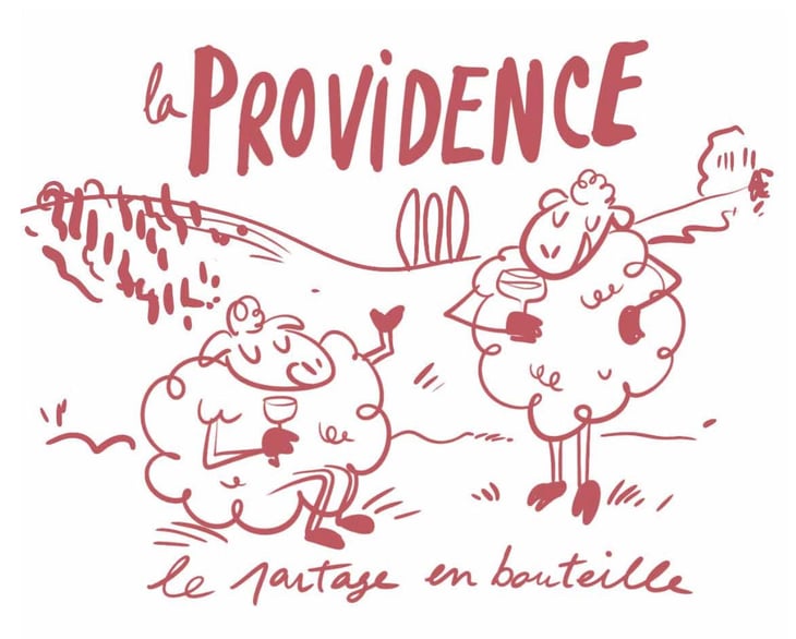 BIB Rouge - Partage - Domaine La Providence - benedicte-jean-benoit-comor --