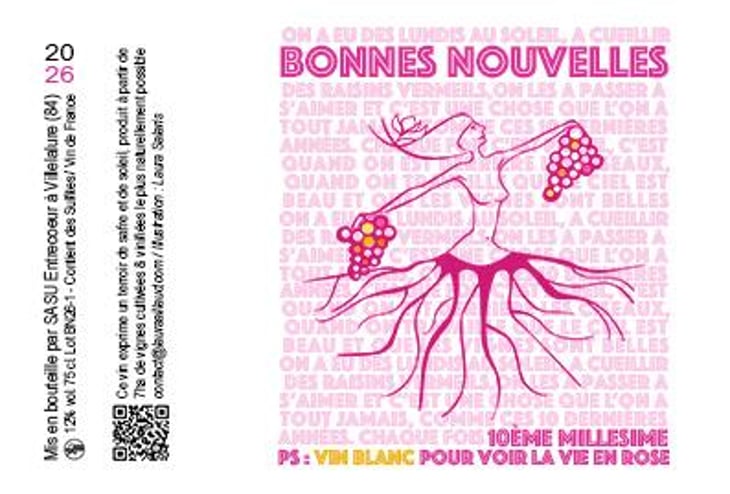 Bonnes Nouvelles - Domaine Laura Aillaud - laura-aillaud -2026