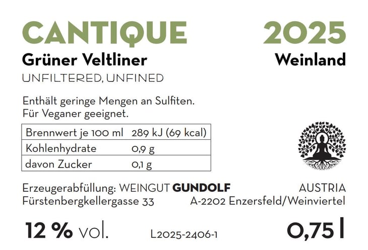 Cantique - Weingut Gundolf - Katherine Gundolf & Catherine Riss 