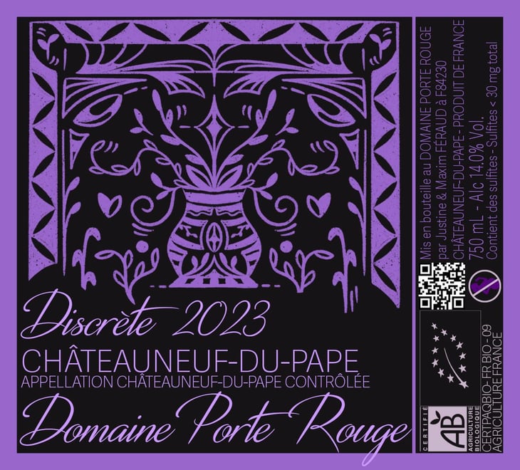 Discrète - Domaine Porte Rouge - justine-feraud -2023