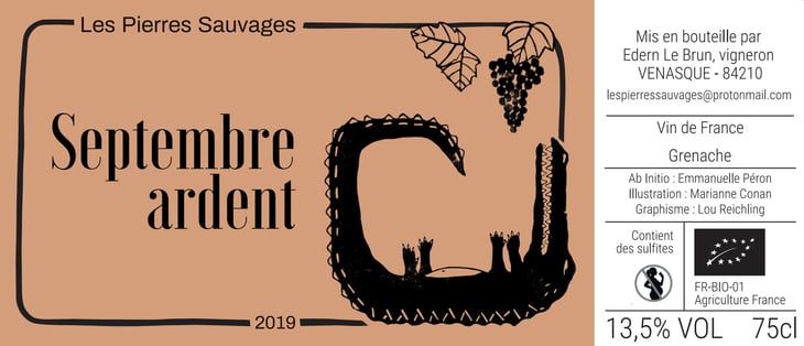 Septembre ardent - Les Pierres Sauvages - emmanuelle-peron-edern-le-brun -2020
