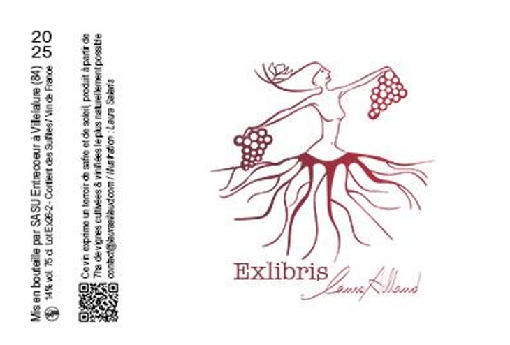 Exlibris - Domaine Laura Aillaud - laura-aillaud -2025