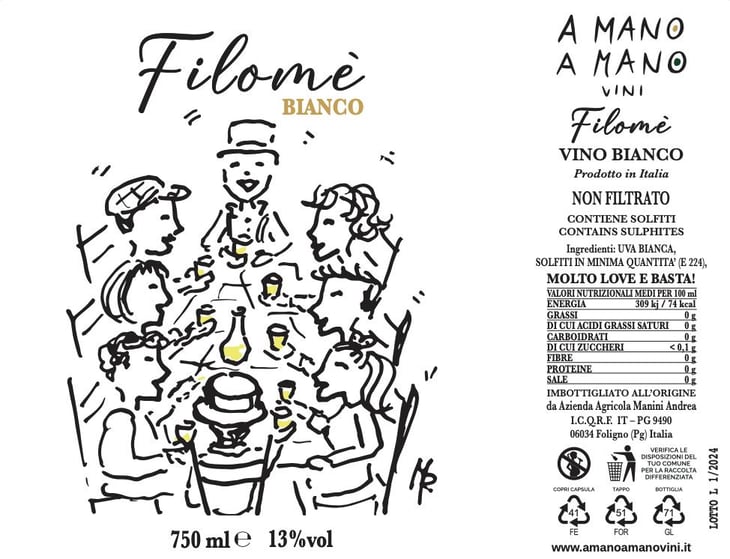 Filomé Bianco - A mano a mano - andrea-manini 