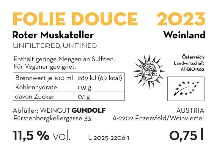 Folie Douce - Weingut Gundolf - Katherine Gundolf & Catherine Riss 