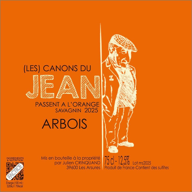 Jean Passe à l'Orange - Les Canons du Jean - julien-crinquand 