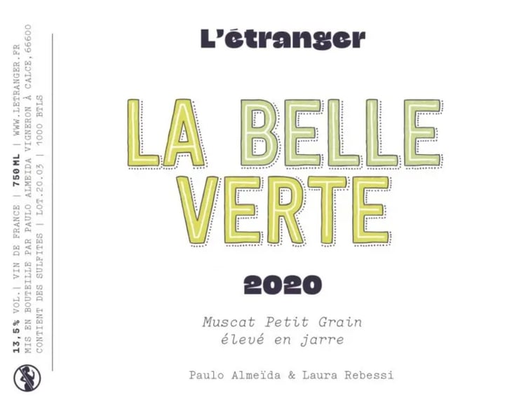 La Belle Verte - Domaine L'étranger - paulo-almeida-laura-rebeissi -2020