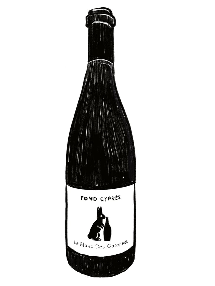 LE BLANC DES GARENNES - Fond Cyprès - rodolphe-gianesini-laetitia-ourliac 