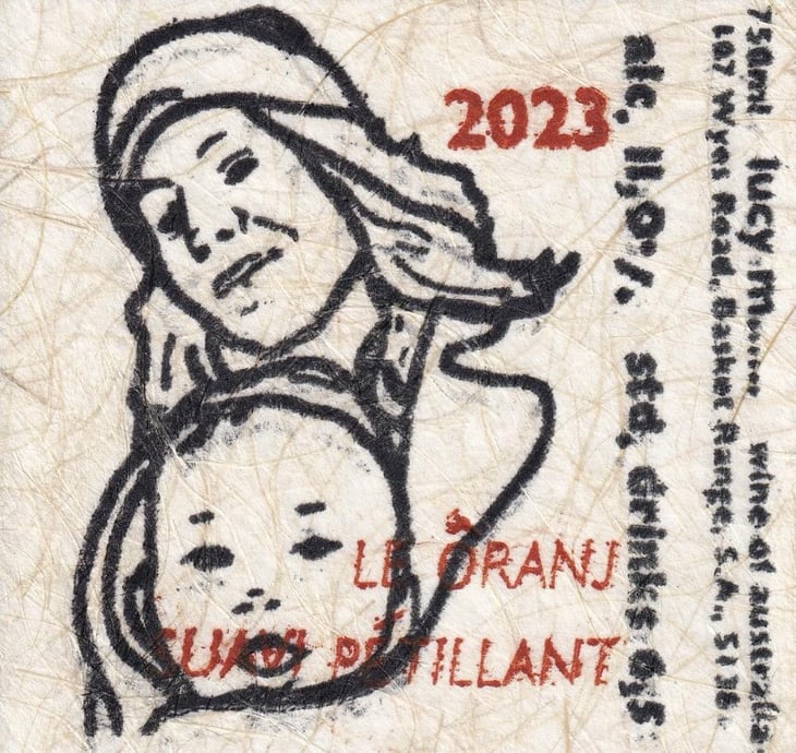 Le ôranj sauve pétillant - Lucy Margaux Vineyards - anton-van-klopper 