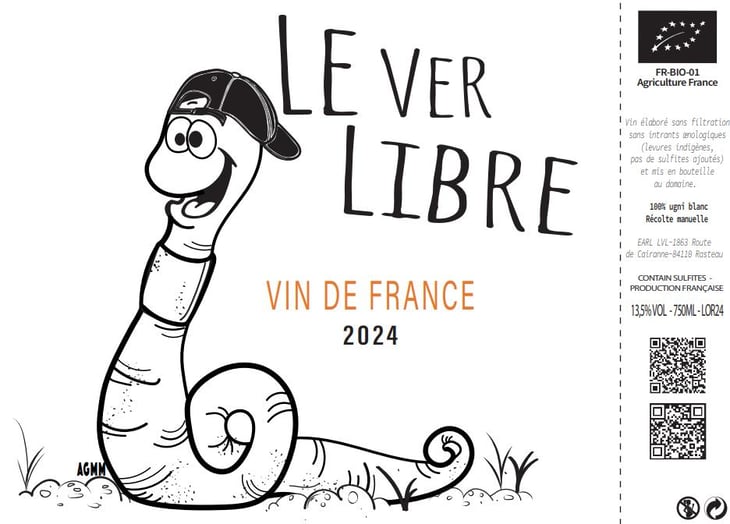 Le Vin Orange - Le Ver Libre - gregory-tison-tiphanie-morin 