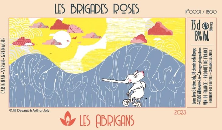 Les Brigades Roses - Domaine Les Abrigans - laura-lees-arthur-joly -2021