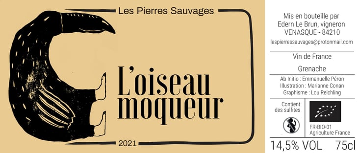L’oiseau Moqueur - Les Pierres Sauvages - emmanuelle-peron-edern-le-brun -2021