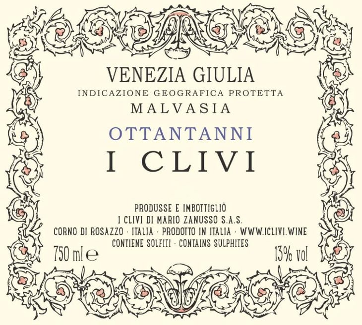 Malvasia - I Clivi - ferdinando-mario-zanusso -2018