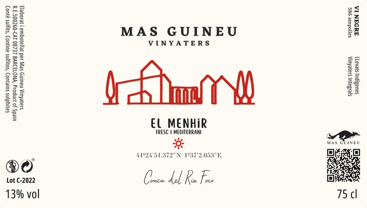 Menhir Negre - Mas Guineu Vinyaters - pep-guilamany-lorena-lacueva 