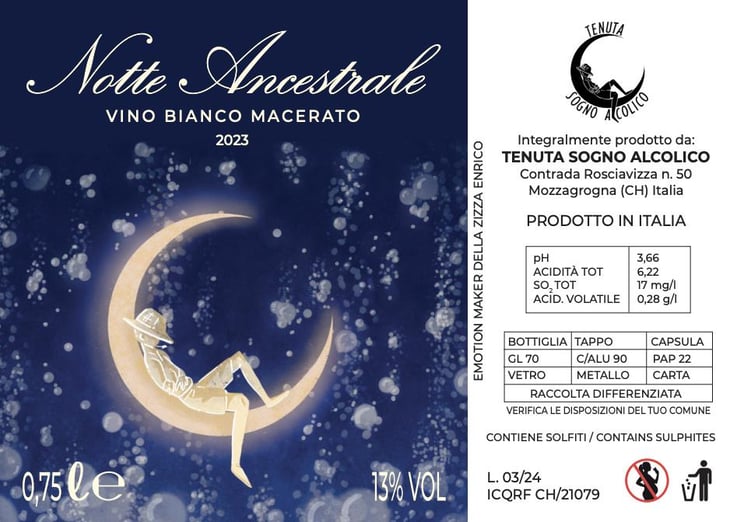 Notte Ancestrale - Tenuta Sogno Alcolico - enrico-della-zizza 