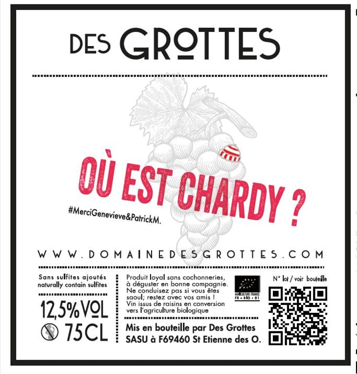 OÙ EST CHARDY ? - Domaine des Grottes - romain-des-grottes -2021