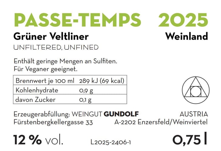 Passe-Temps - Weingut Gundolf - Katherine Gundolf & Catherine Riss 