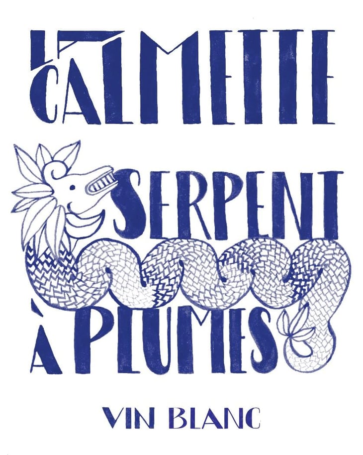 Serpent à Plumes Blanc - Domaine de la Calmette - maya-sallee-nicolas-fernandez 