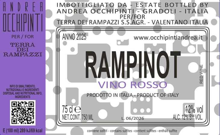 Rampinot - Azienda Agricola Andrea Occhipinti - andrea-occhipinti -2025