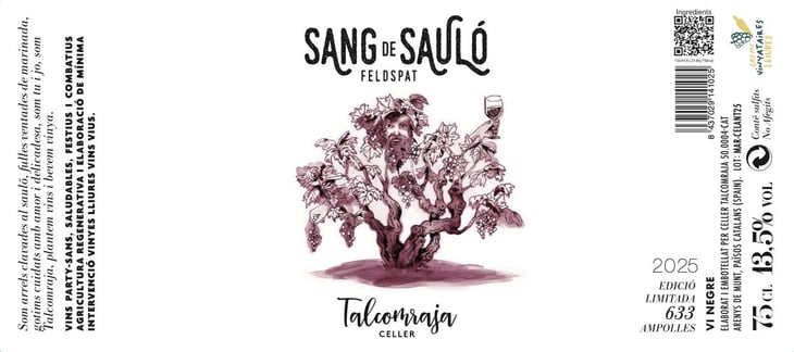 Sang de Saulò Feldspat - Celler Talcomraja - cristina-prats-joan-munich-arranz 