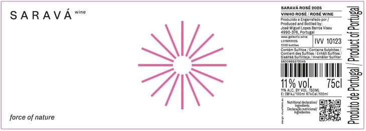 Saravá Rosé - Galactic Wines - miguel-viseu -2021