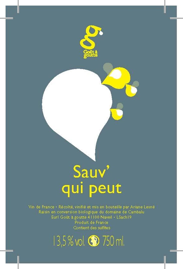 Sauv qui Peut - Ariane & Co / Goût à goutte - ariane-lesne -2024