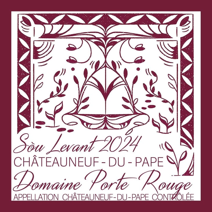 Tradition 2023 / Sòu Levant 2024 - Domaine Porte Rouge - justine-feraud -2024