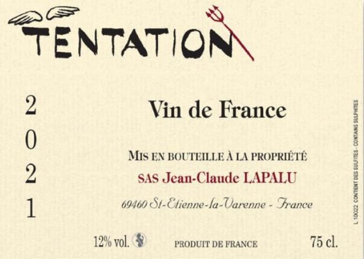 Tentation (new label) - Jean-Claude Lapalu - jean-claude-lapalu 