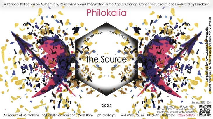 The Source 2022 - Philokalia Wine - sari-khoury 