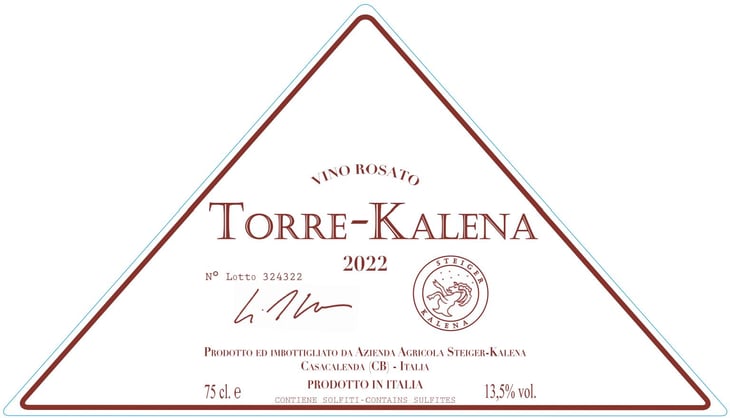 Torre-Kalena Rosato - Azienda Agricola Steiger-Kalena - giulio-margarita-steiger 