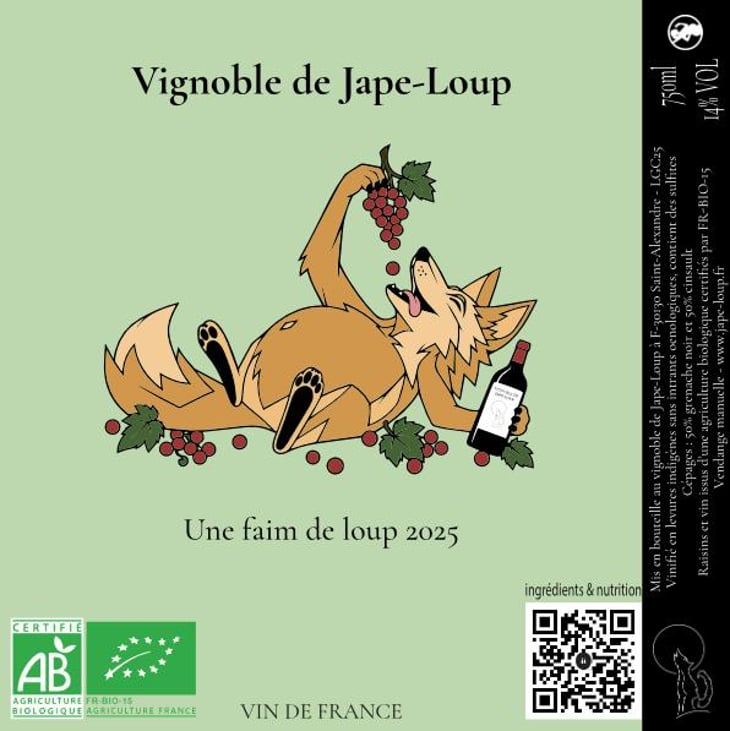 Une faim de Loup - Vignoble de Jape-loup - david-theunis -2025